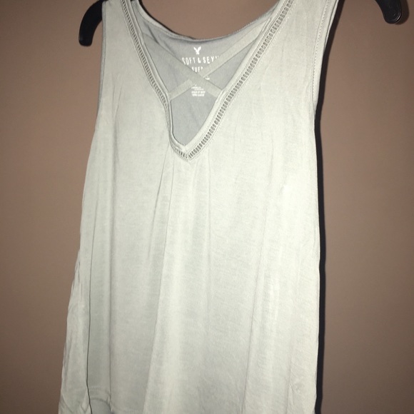 XS shirt. american eagle off “Soft and Sexy” line - Picture 2 of 2